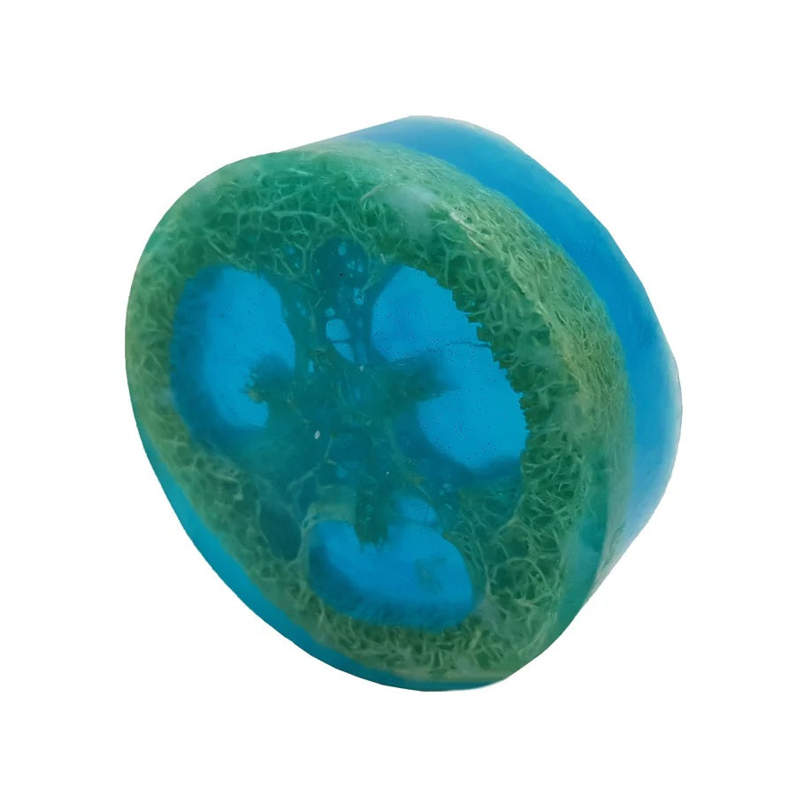 Blueberry Loofah Organic Soap Baytulkenz Perfumes