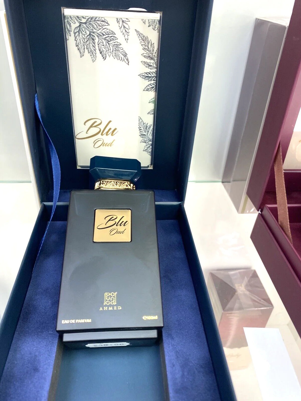 Ahmed Al Maghribi Blu oud Eau De Parfum For Unisex Baytulkenz Perfume